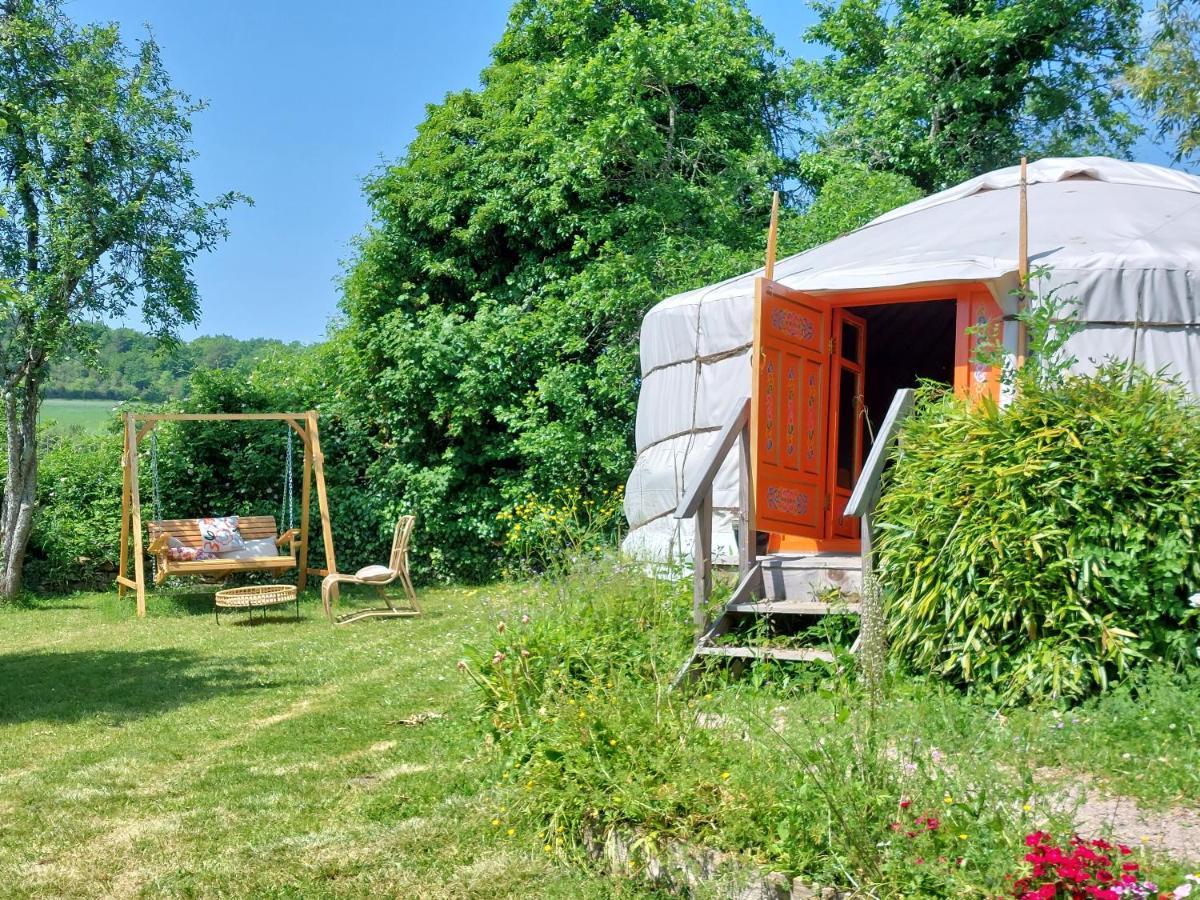 Yourte Bourgogne Corvol-dʼEmbernard Exteriér fotografie
